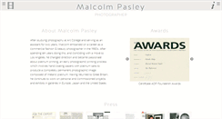 Desktop Screenshot of malcolmpasley.com